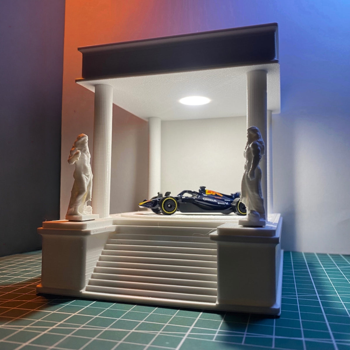 Greek 1:64 Diecast Car Display (1 Car)