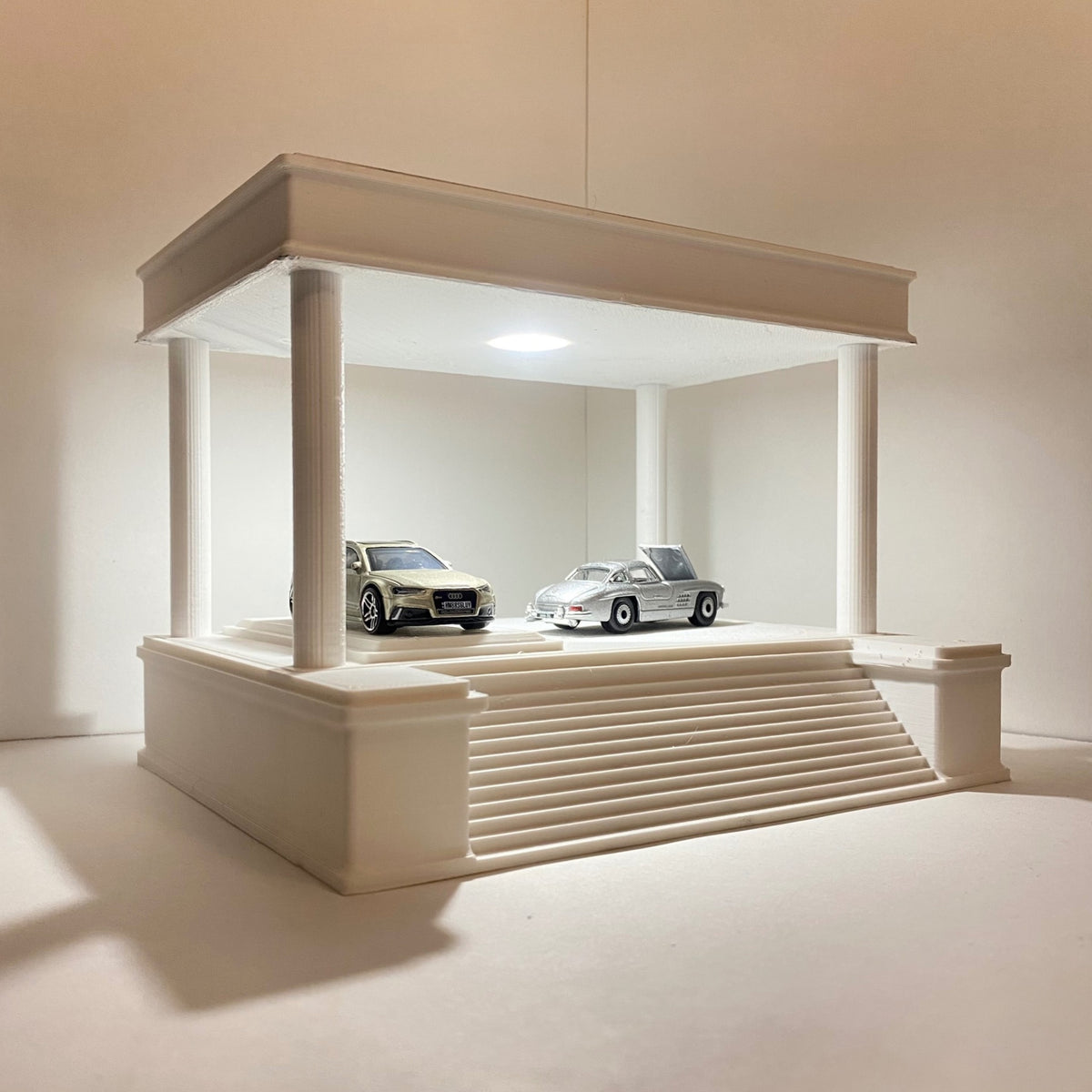 Greek 1:64 Diecast Car Display (2 Cars)